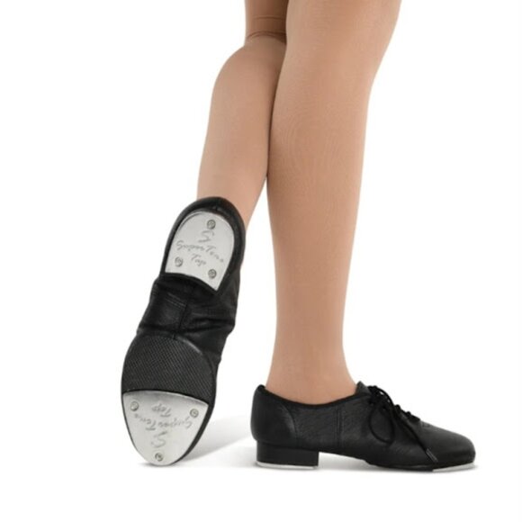 DanzNMotion split sole jazz tap NEW - Picture 1 of 1